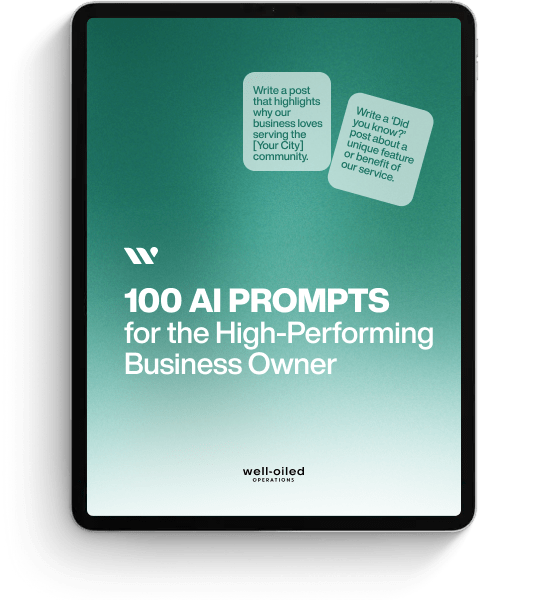 100 AI Prompts for the High-Performing Business Owner